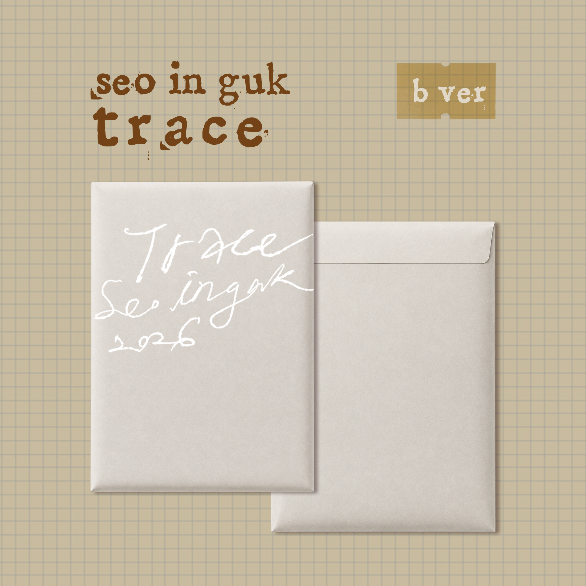 ＜リスニングパーティー応募付き＞EP Album「TRACE」（TYPE-A＋TYPE-B＋TYPE-C）3点セット